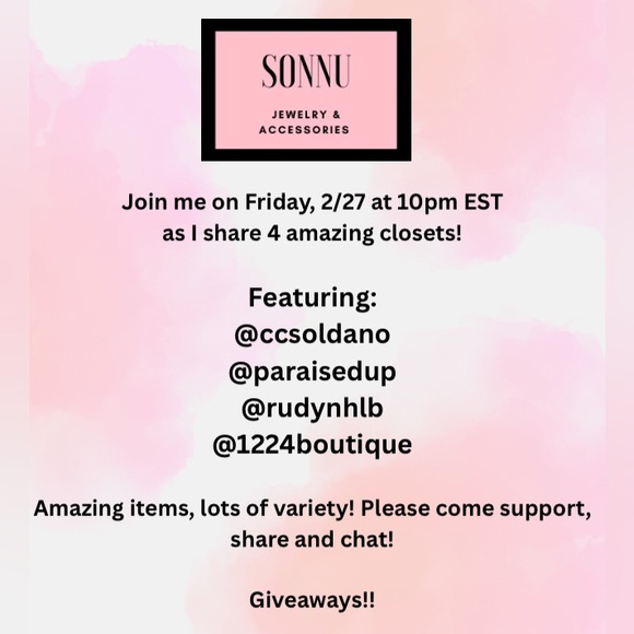 Other - Come join me as I feature 4 amazing closets!